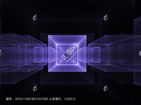 霓虹燈立方的地平線