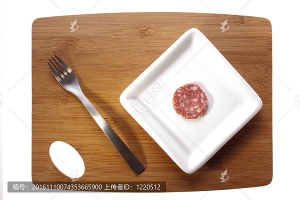 意大利臘腸切片