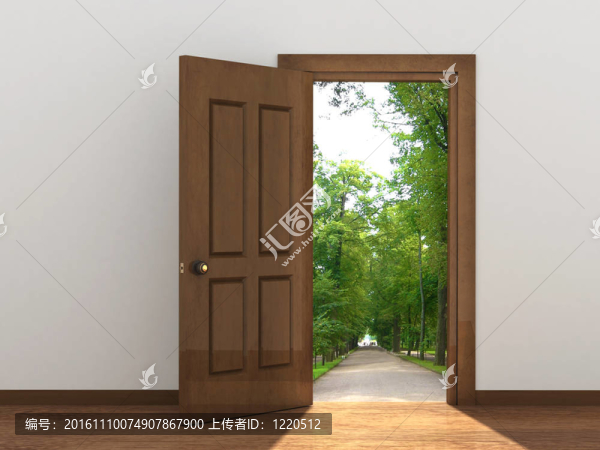 敞開的門