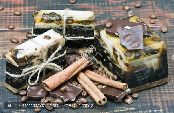 手工皂的巧克力