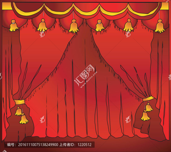 劇院的帷幕