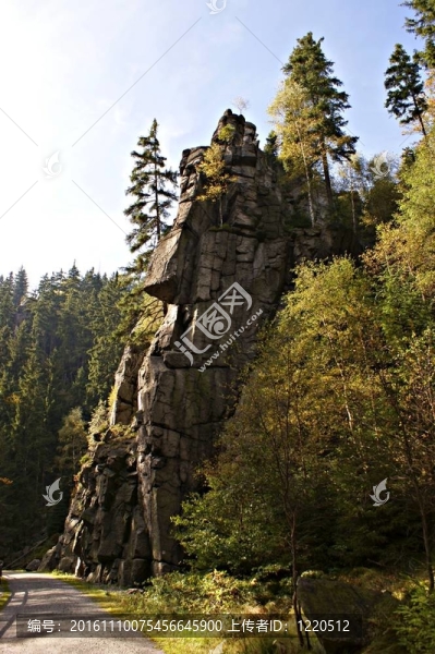 在厄爾士山脈徒步旅行；germany-4
