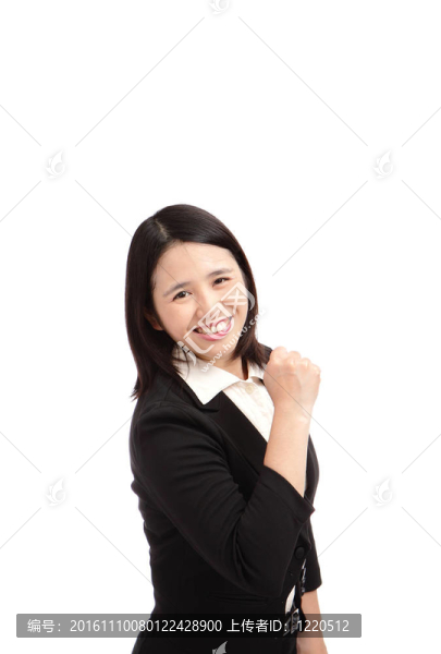 一個亞洲商人的畫像