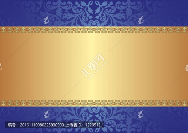 金藍(lán)色的背景