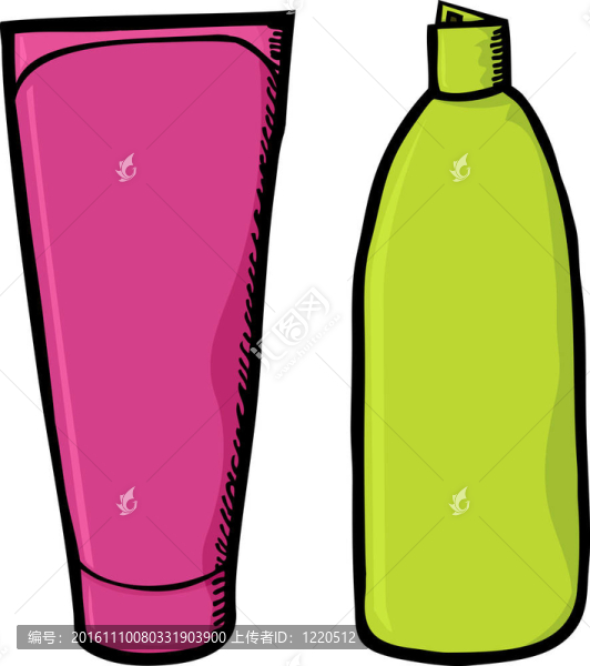 空白洗發(fā)水容器