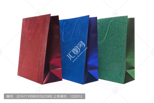 三集五彩閃光禮品袋