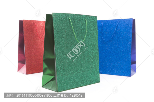 三集五彩閃光禮品袋