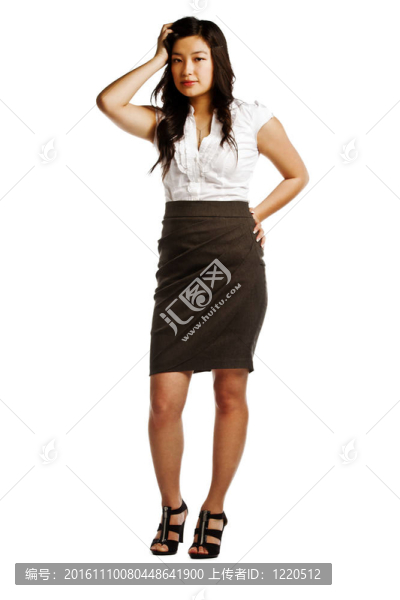 強(qiáng)調(diào)了年輕的亞洲商業(yè)女性
