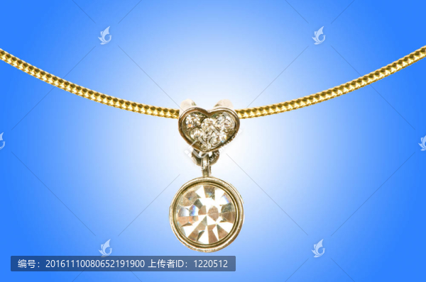 黃金首飾反梯度背景