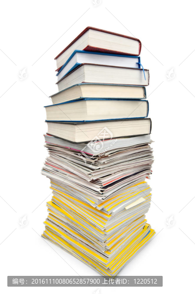 白色高煙囪上的書籍