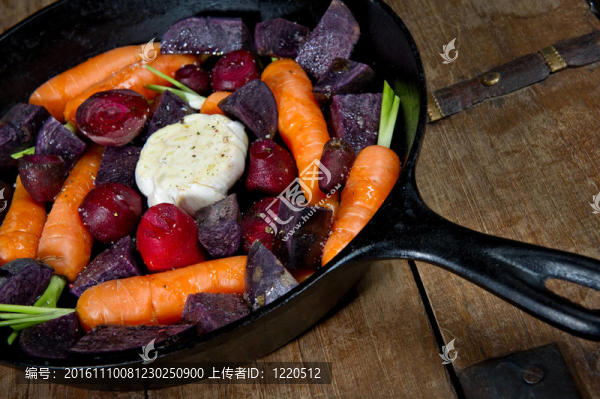 以蔬菜投Iron,Skillet