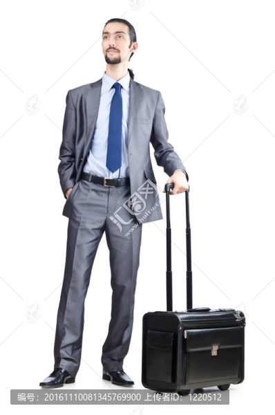 商人在他的旅行天