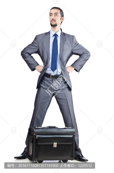 商人在他的旅行天