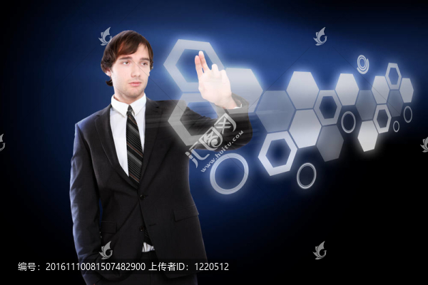 虛擬屏幕與人手觸摸