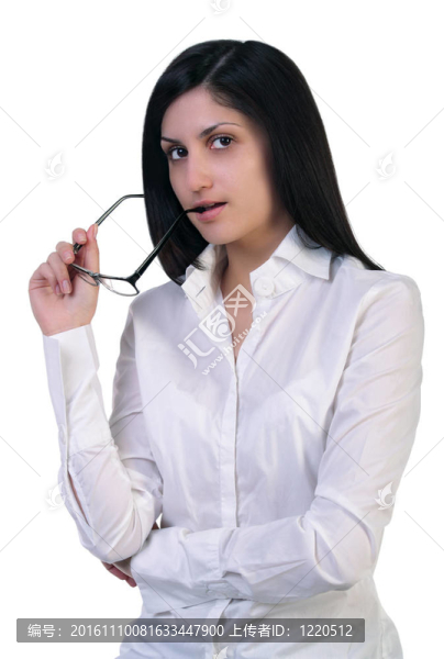 年輕的女商人