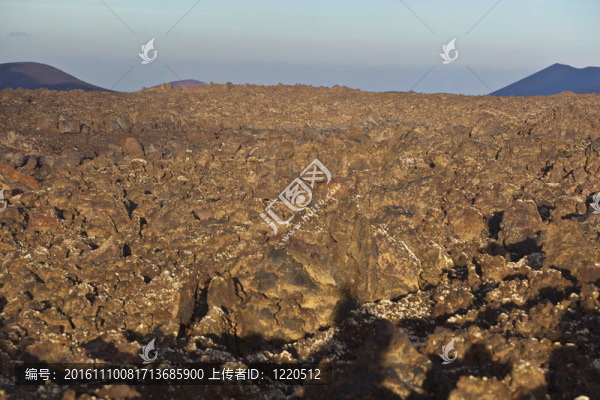 在國家公園蒂曼法亞火山石