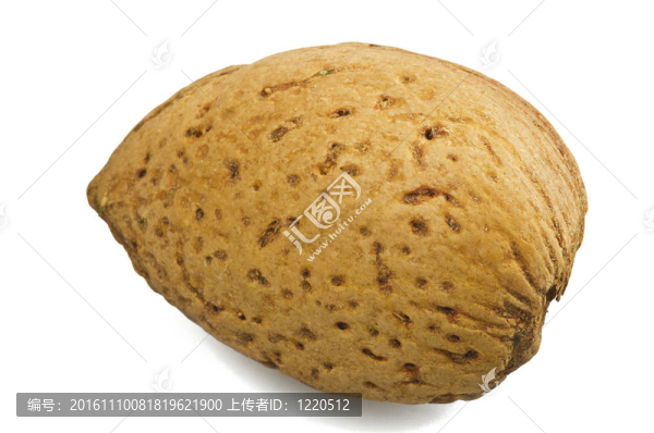 杏仁接近白色