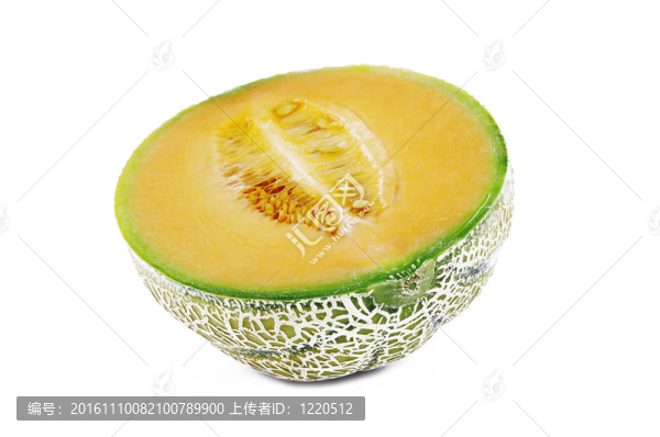 哈密瓜在白