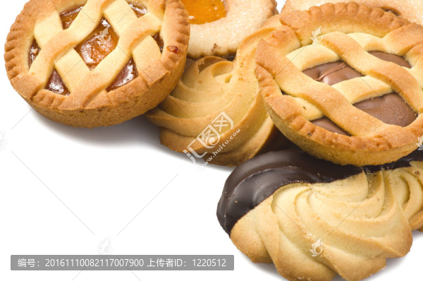 混合糕點(diǎn)；意大利自制的白色