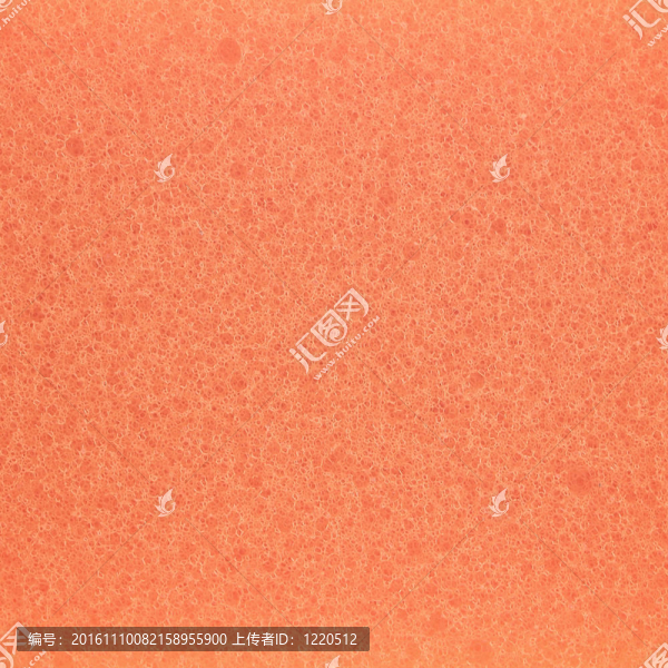 橙色泡沫橡膠