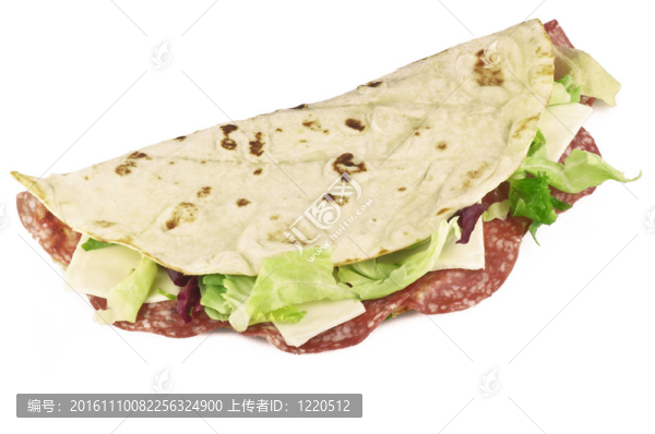 Piadina,romagnola；傳統(tǒng)的意大利三明治
