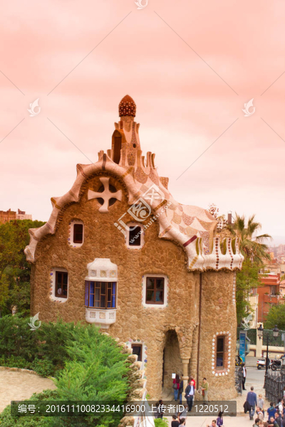 奎爾公園；巴塞羅那；西班牙