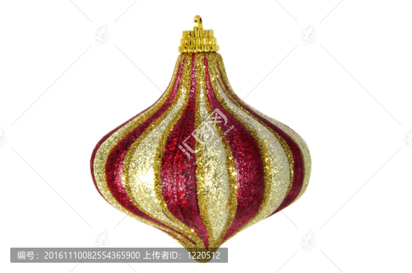 白色的圣誕球
