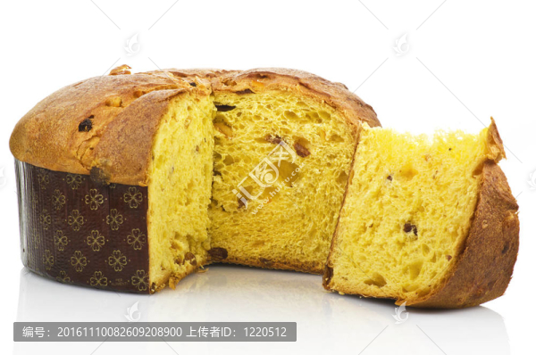 傳統(tǒng)的圣誕蛋糕上的白色