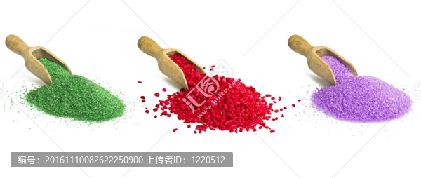 白色上的沐浴鹽