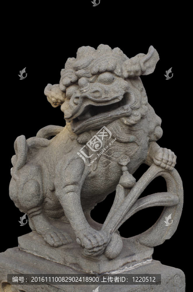 傳說中的獅子守衛(wèi)雕像