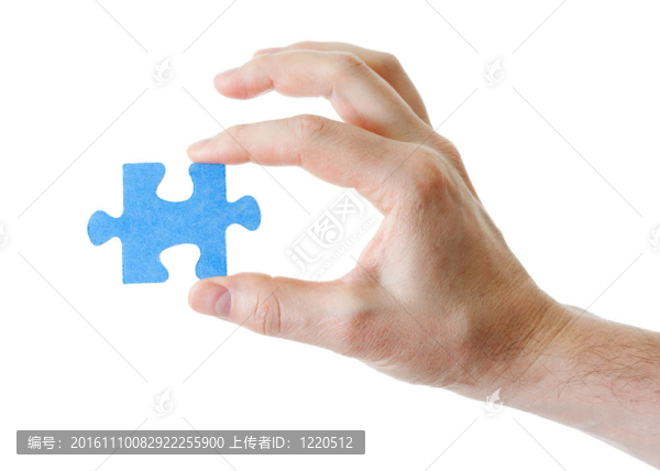 白色背景上的謎