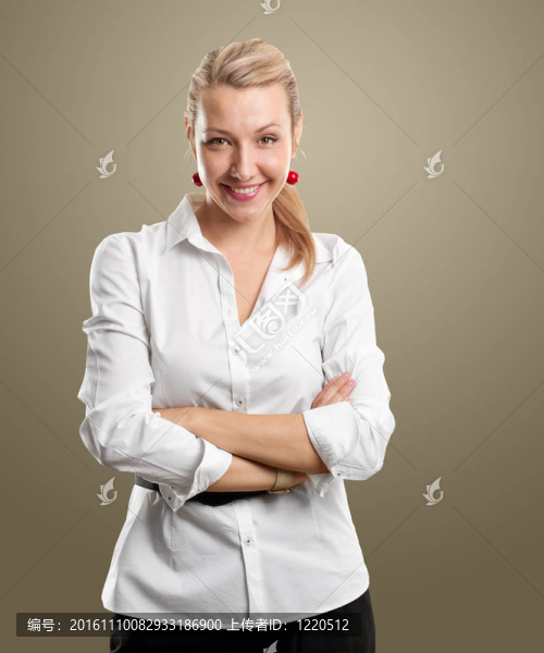 年輕的女商人