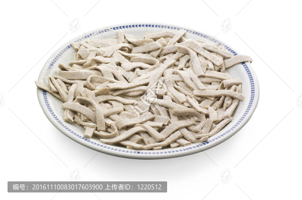 意大利面食與黑面粉