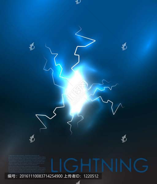 摘要雷電背景