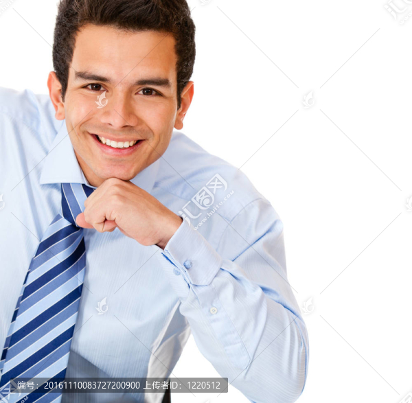 自信的商人