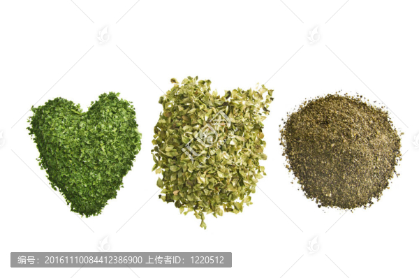辣椒；牛至；香菜粉上白勺