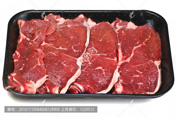 鮮牛肉準備