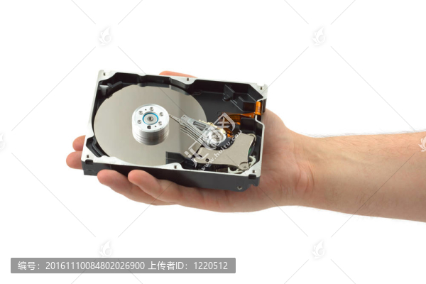 手動和計算機硬盤驅動器