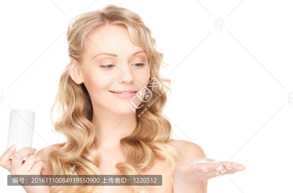 年輕女人的藥丸