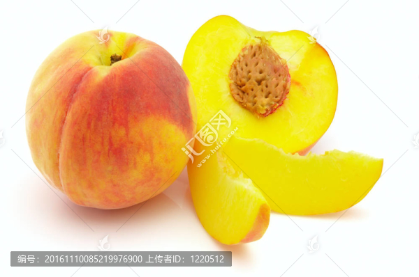 成熟的桃子