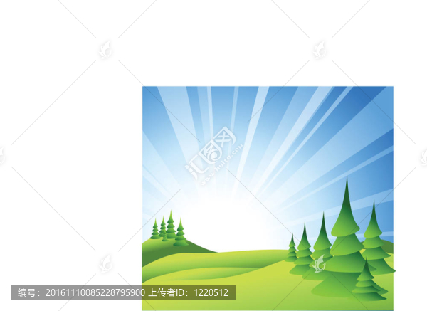 夏天的風景
