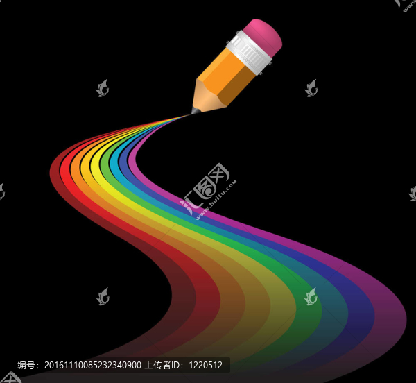 摘要彩虹曲線