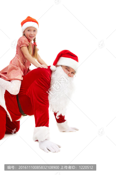 Santa騎馬