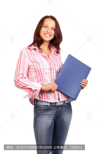 年輕漂亮的女商人