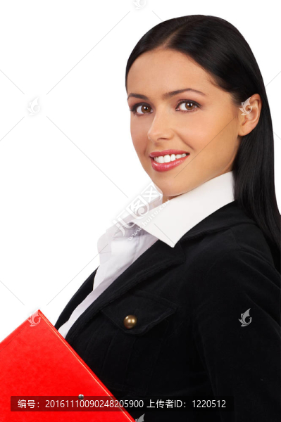 年輕漂亮的女商人