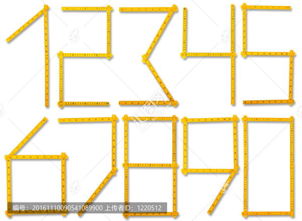 木匠規(guī)則看起來像數(shù)字。