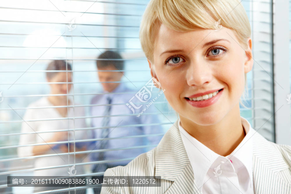 迷人的女商人