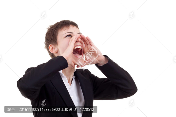生意的女人喊