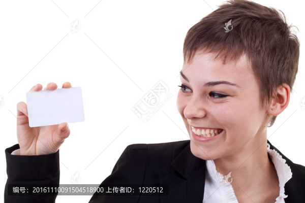 看一張卡片