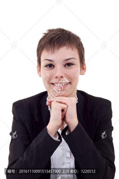 思維有魅力的年輕商業(yè)女性